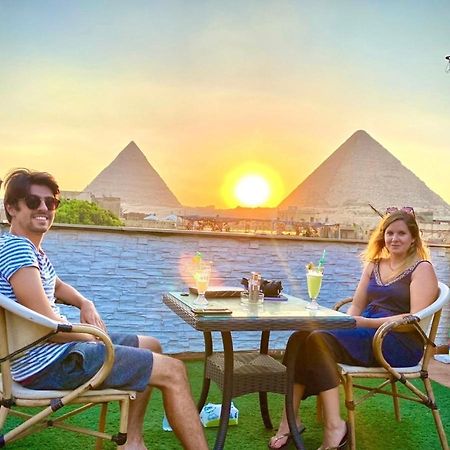 Cheops Pyramids Inn Kafret el-Gabal Exterior foto