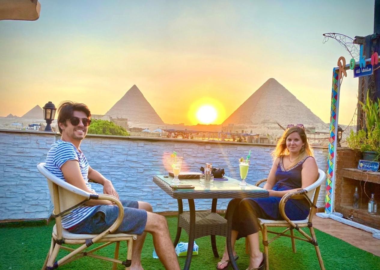 Cheops Pyramids Inn Kafret el-Gabal Exterior foto