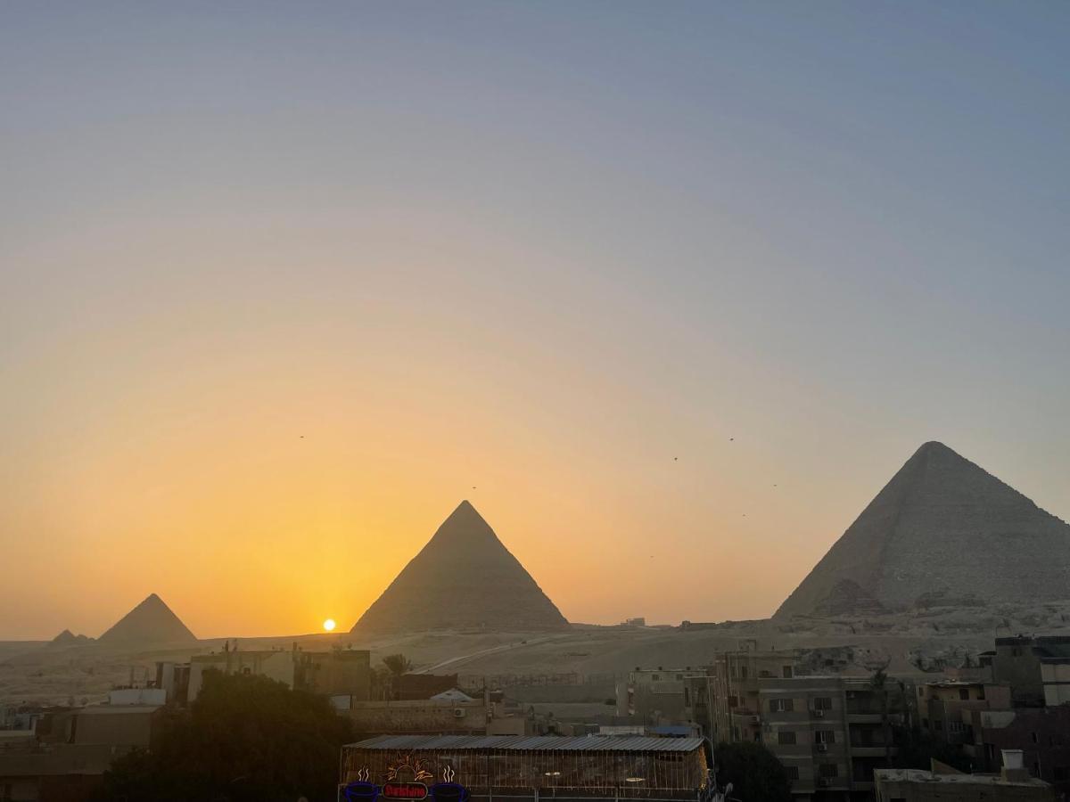 Cheops Pyramids Inn Kafret el-Gabal Exterior foto